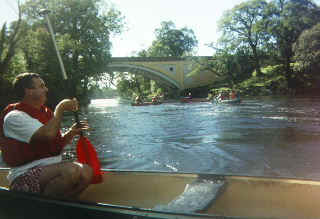 Learning to Canoe at Kirkby Lonsdale