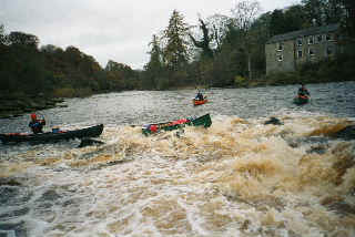 Ouch- Grade 3 at Haughton Castle.