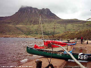 Loch Lurgainn with Stac Pollaidh as backdrop.