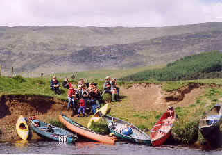 Lunch stop - The upper Spey below Laggan.