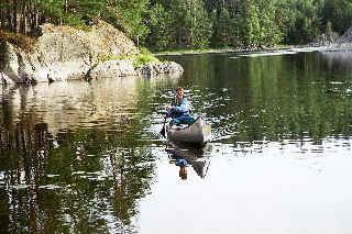 Time to try solo paddling.