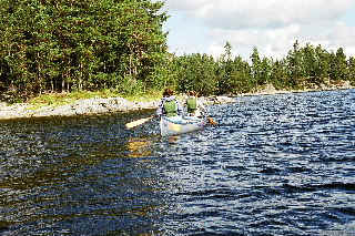 Exploring inlets.